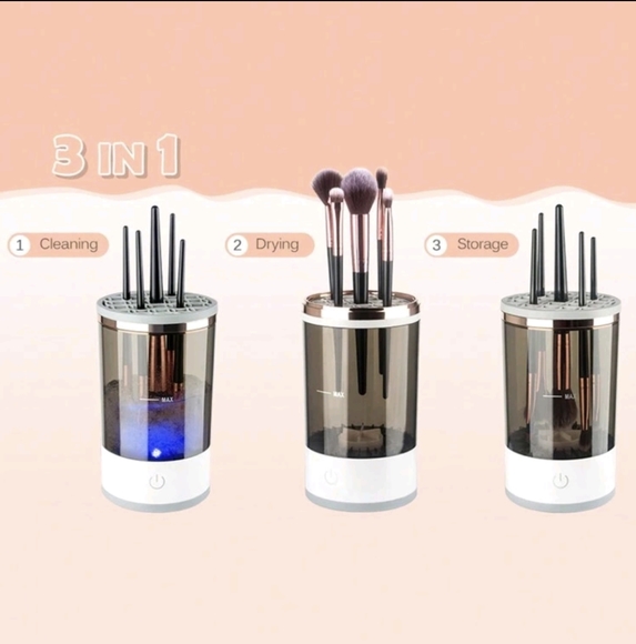 Electric USB Makeup Brush Cleaning Tool - Picture 3 of 7
